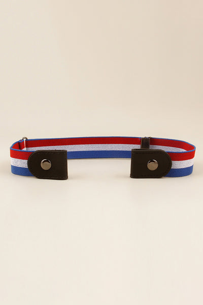 PU Elastic Snap Closure Belt - Jeans Junction Online
