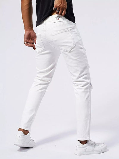 Men's Distressed Slim Fit Jeans - Jeans Junction Online