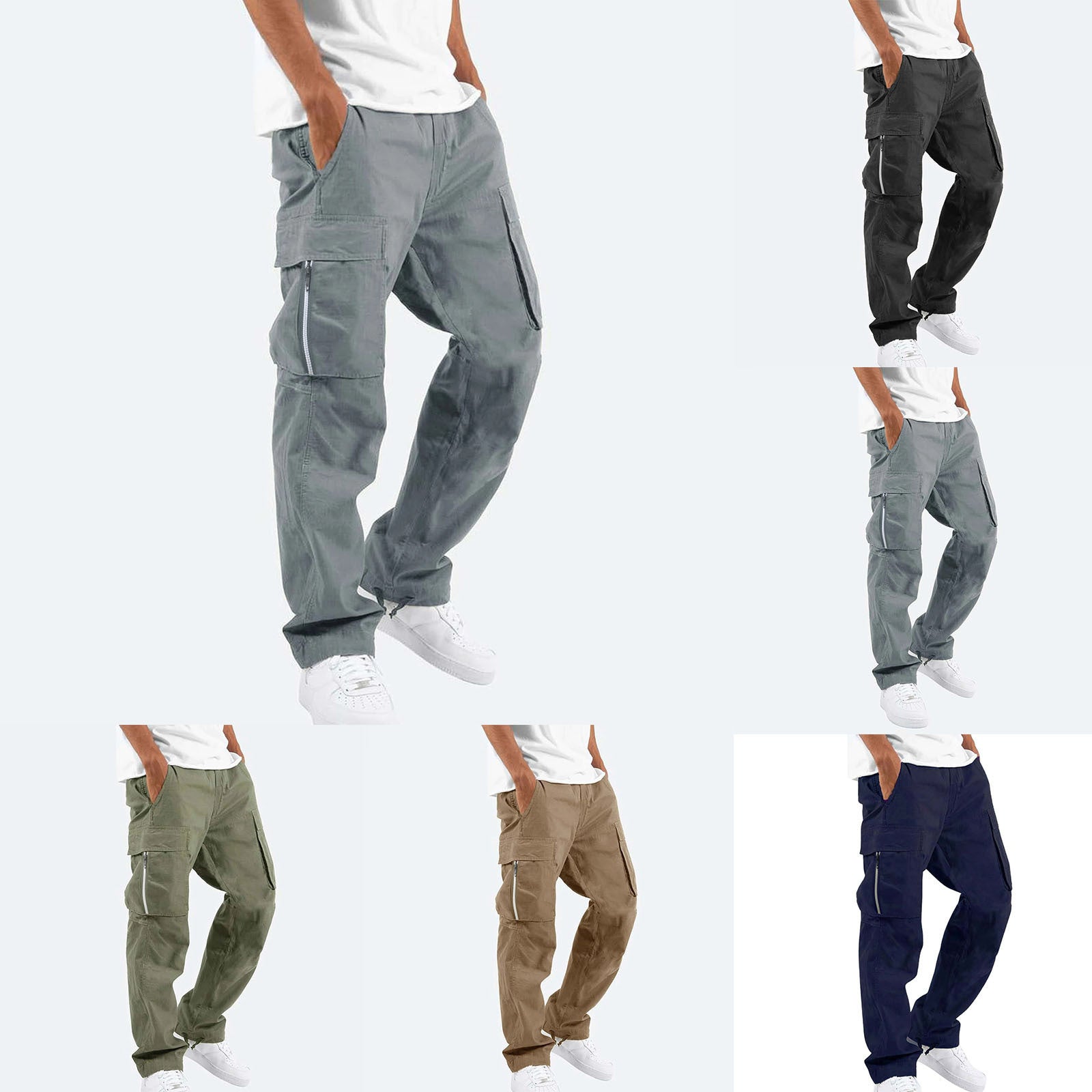 Autumn And Winter New Men's Overalls European And American - Jeans Junction Online