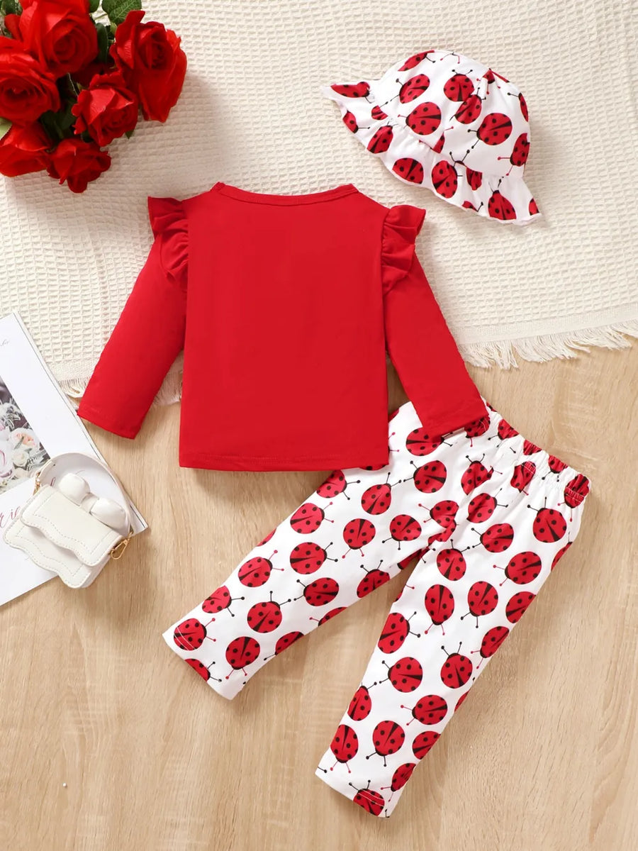 Children's Cartoon Top and Pants Set - Jeans Junction Online 