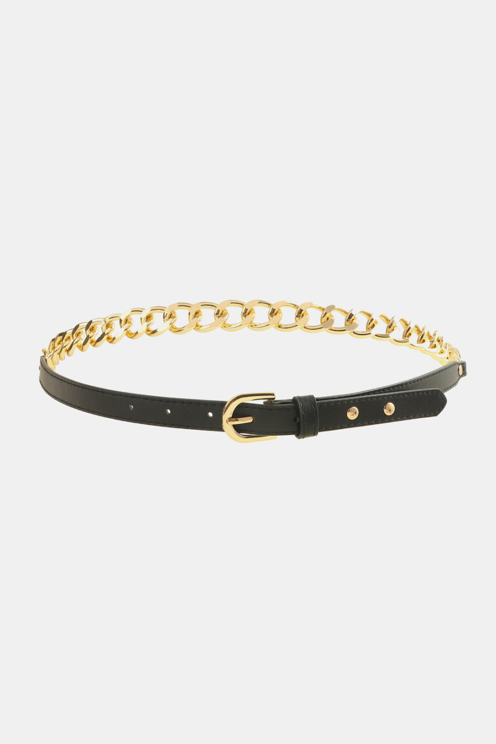 PU Leather Chain Belt - Jeans Junction Online
