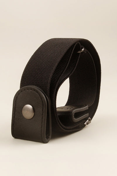 PU Elastic Snap Closure Belt - Jeans Junction Online