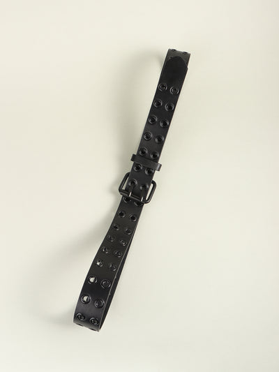 Grommet PU Leather Belt - Jeans Junction Online