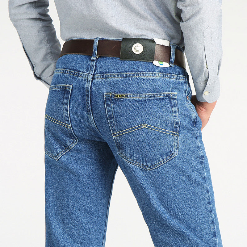 Men's Retro High-rise Loose Straight-leg Jeans - Jeans Junction Online