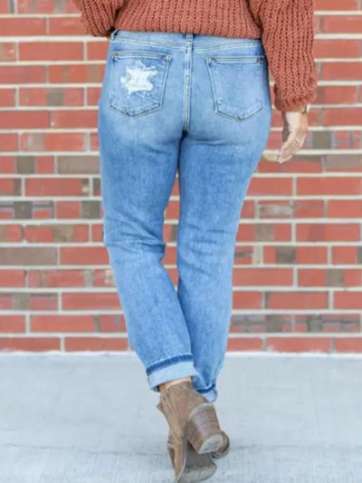 Distressed Skinny Jeans - Jeans Junction Online