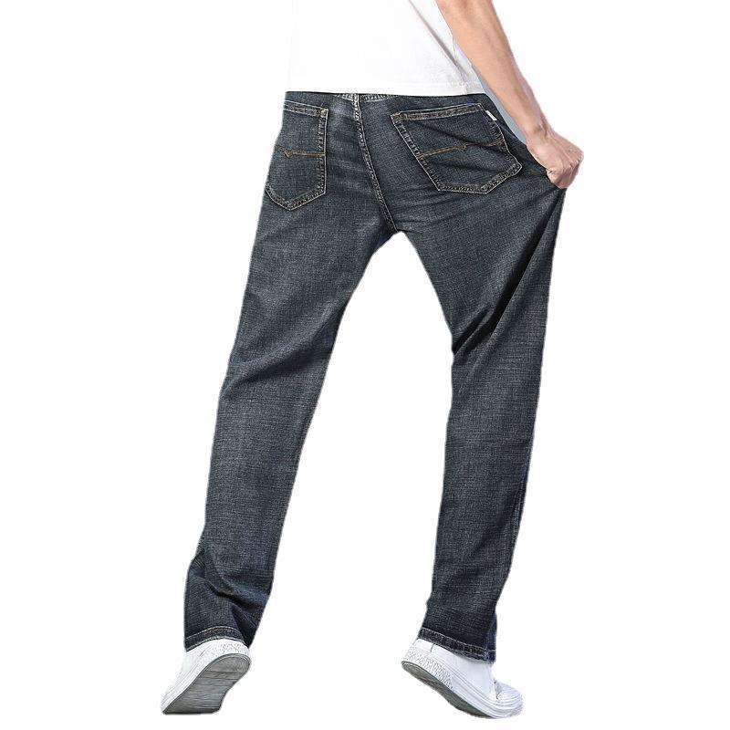 Summer Jeans Men's Loose Straight Wide-leg Pants - Jeans Junction Online