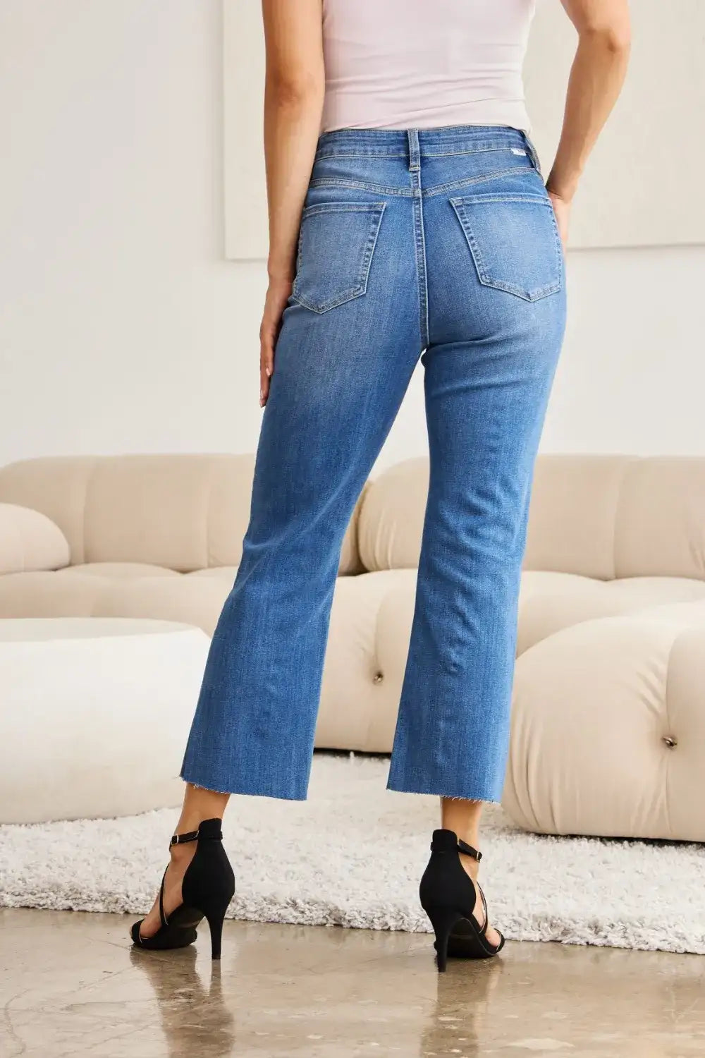 RFM Mini Mia Full Size Tummy Control High Waist Jeans - Jeans Junction Online