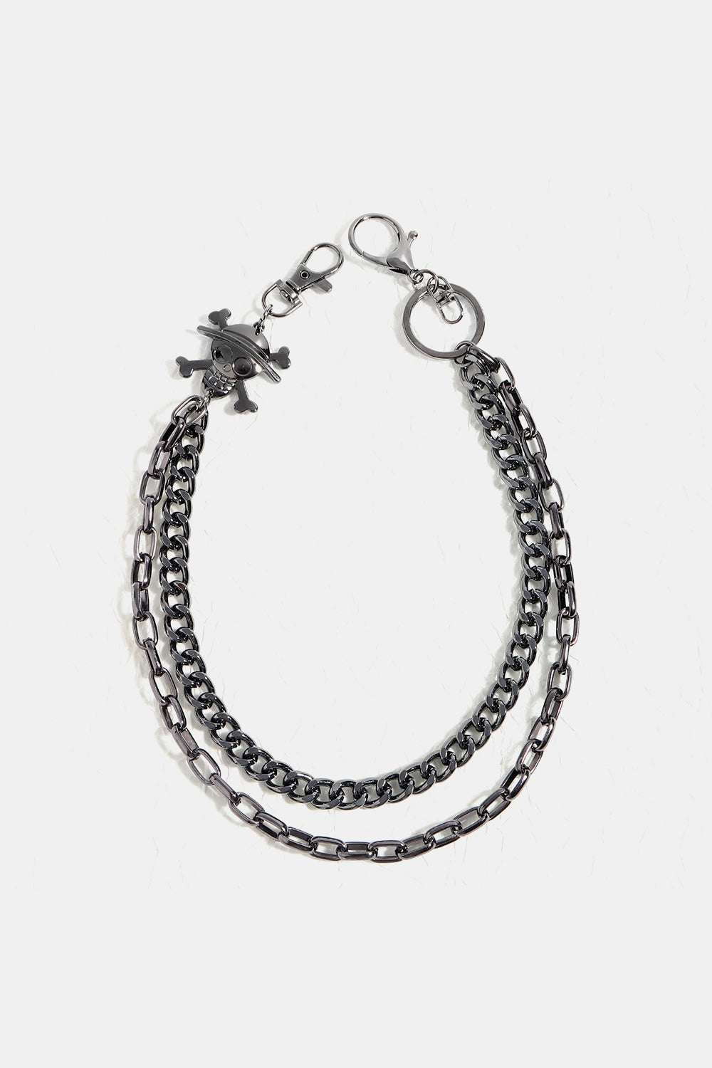 Treasure Point Shape Double Layer Alloy Belt - Jeans Junction Online