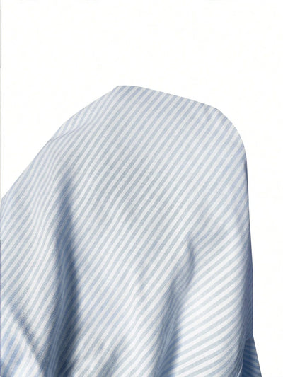 Drawstring Striped Wide Leg Pants - Jeans Junction Online