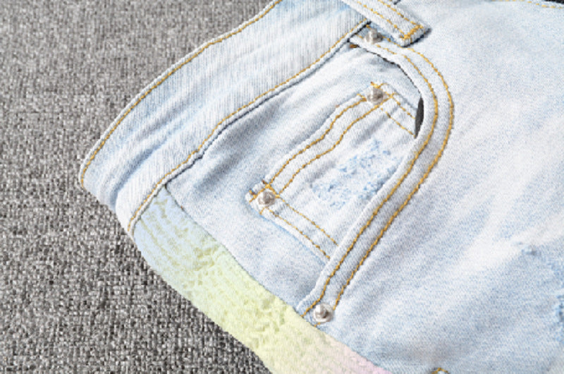 High Street Fashion Men's Jeans With Holes - Jeans Junction Online