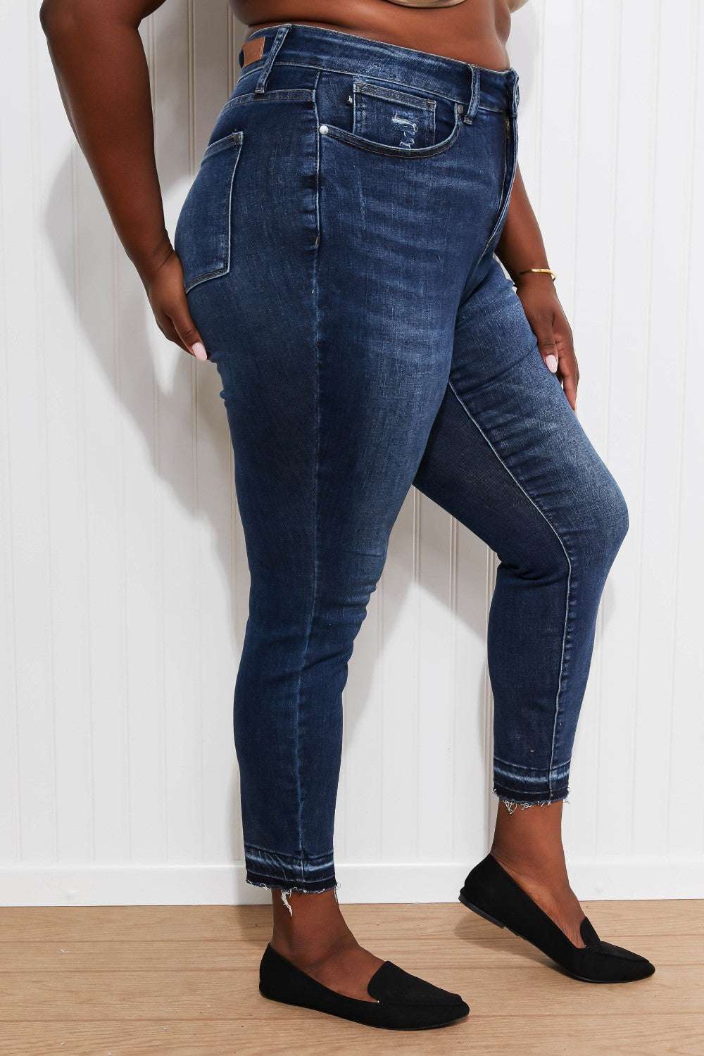 Judy Blue Juliet Full Size Tummy Control Skinny Jeans - Jeans Junction Online