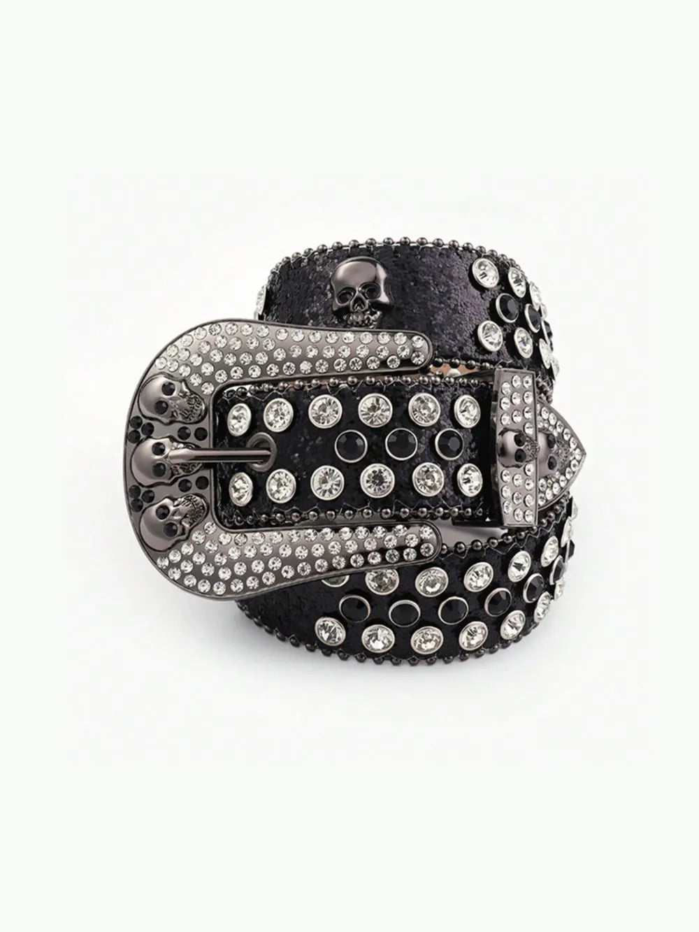 PU Leather Skull Belt - Jeans Junction Online