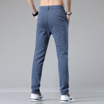 Men's Fashion Loose Straight Casual Jeans - Jeans Junction Online