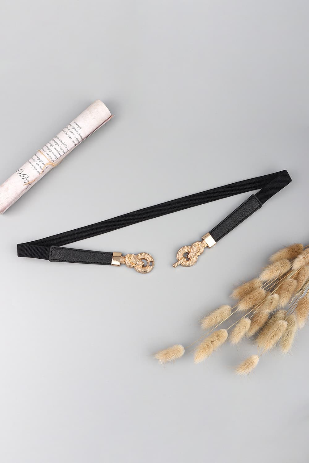 Zinc Alloy Buckle PU Leather Belt - Jeans Junction Online