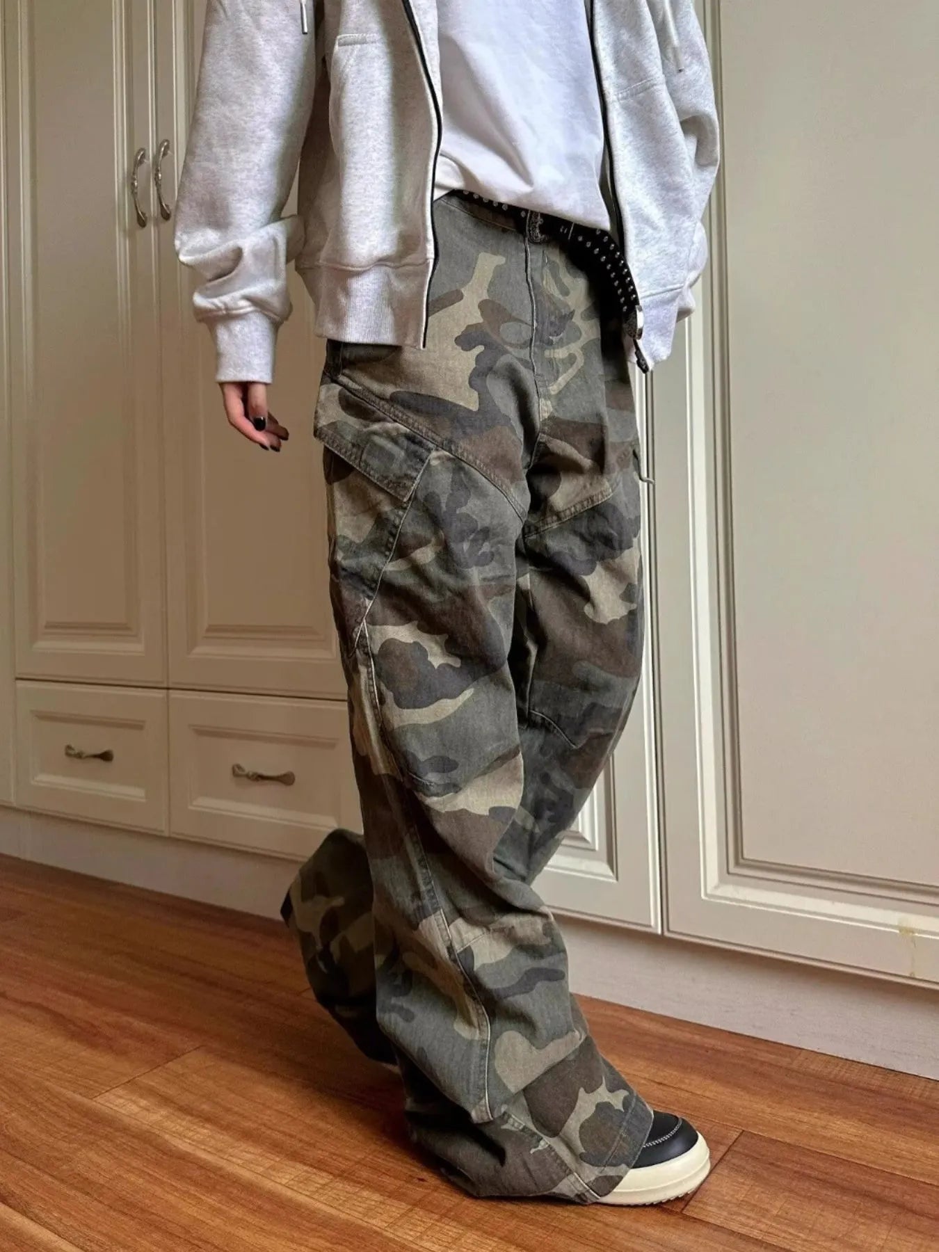 Men's Full Size Camouflage Cargo Jeans Plus Size - Jeans Junction Online