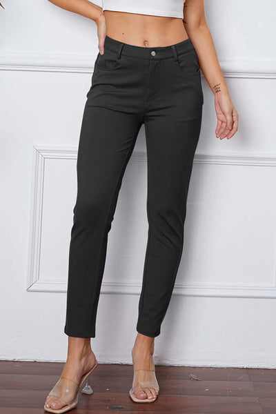 StretchyStitch Pants by Basic Bae - Jeans Junction Online