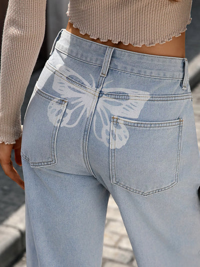 High Waisted Wide Leg Jeans - Jeans Junction Online