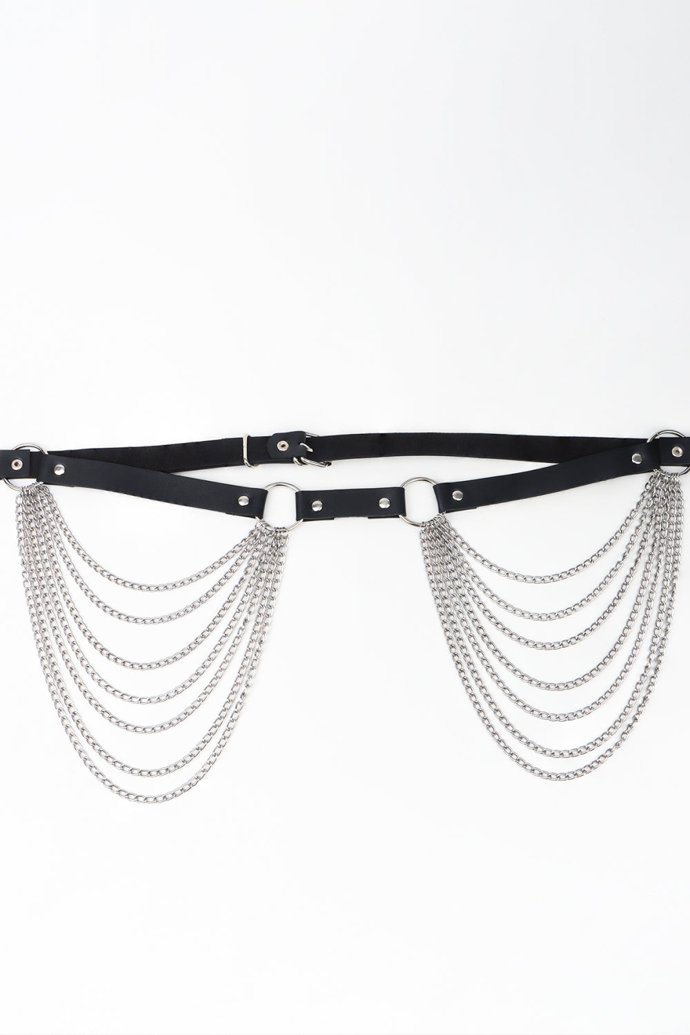 PU Belt with Chain - Jeans Junction Online