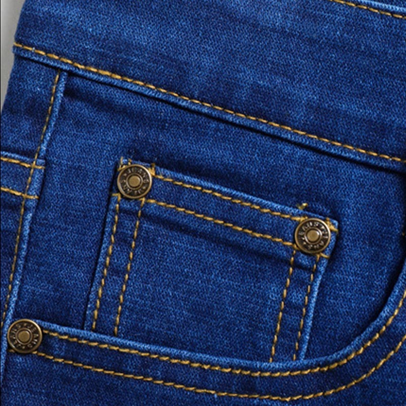 Fashion Men's Straight Stretch Denim Trousers - Jeans Junction Online