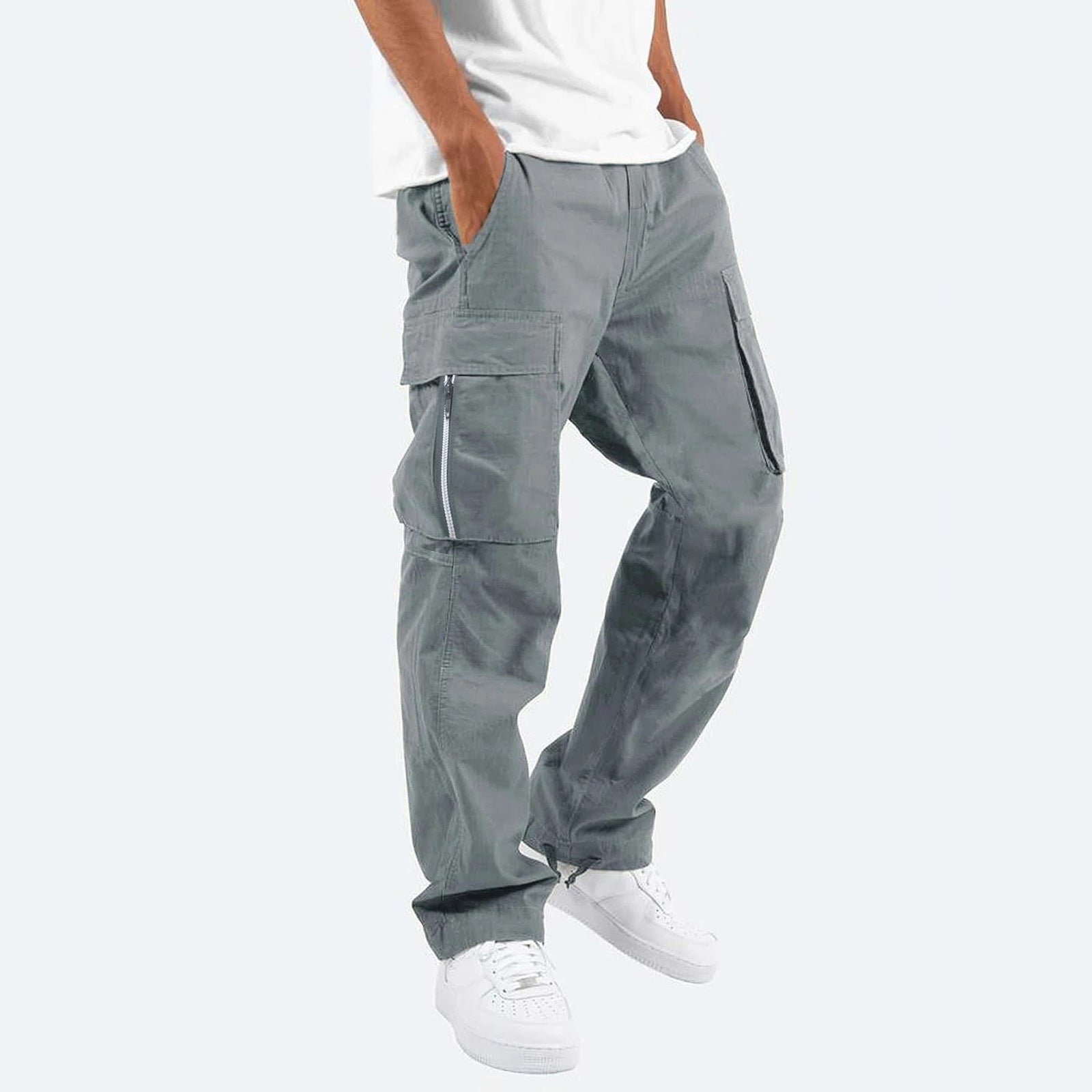Autumn And Winter New Men's Overalls European And American - Jeans Junction Online