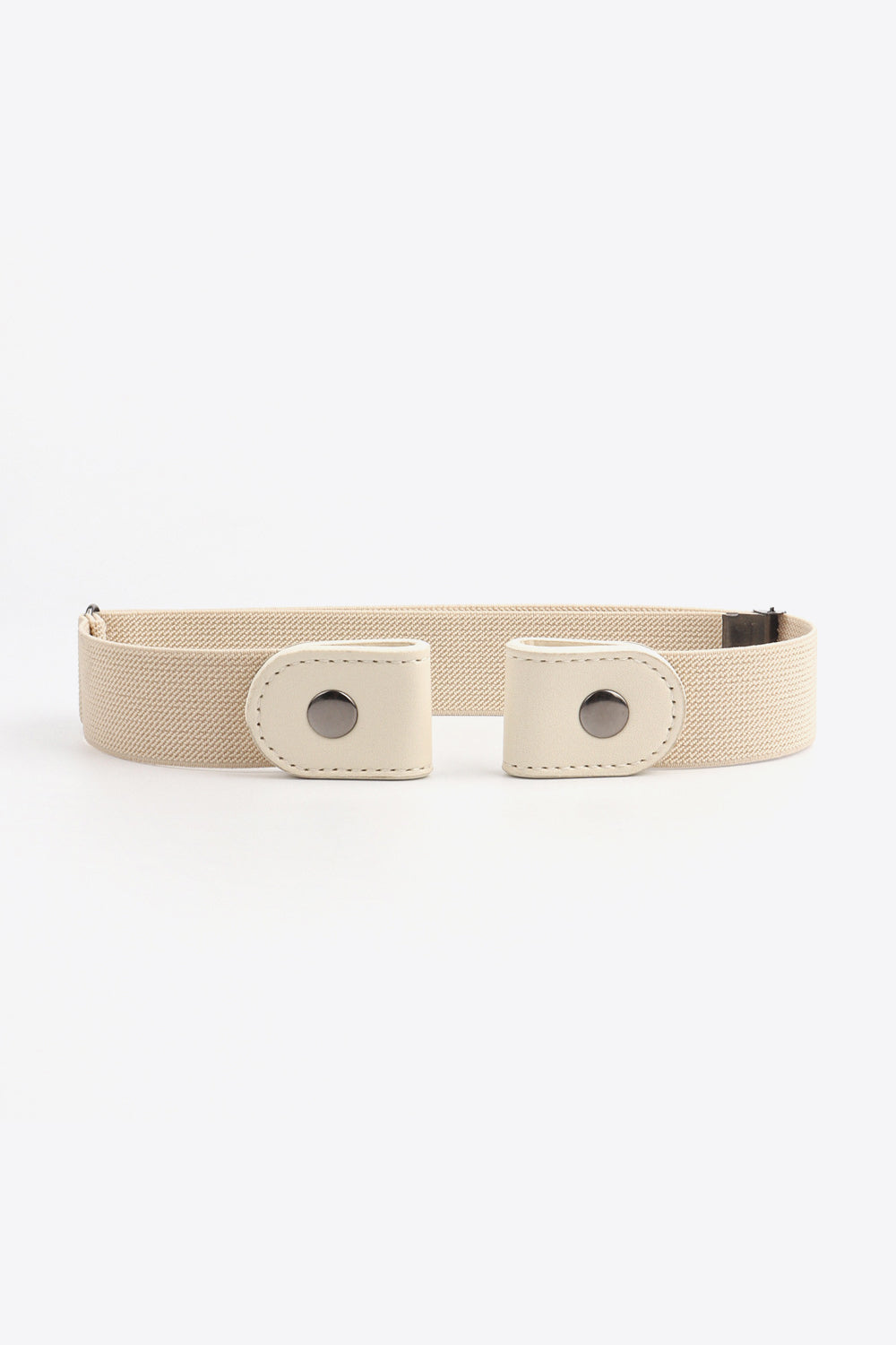 PU Elastic Snap Closure Belt - Jeans Junction Online