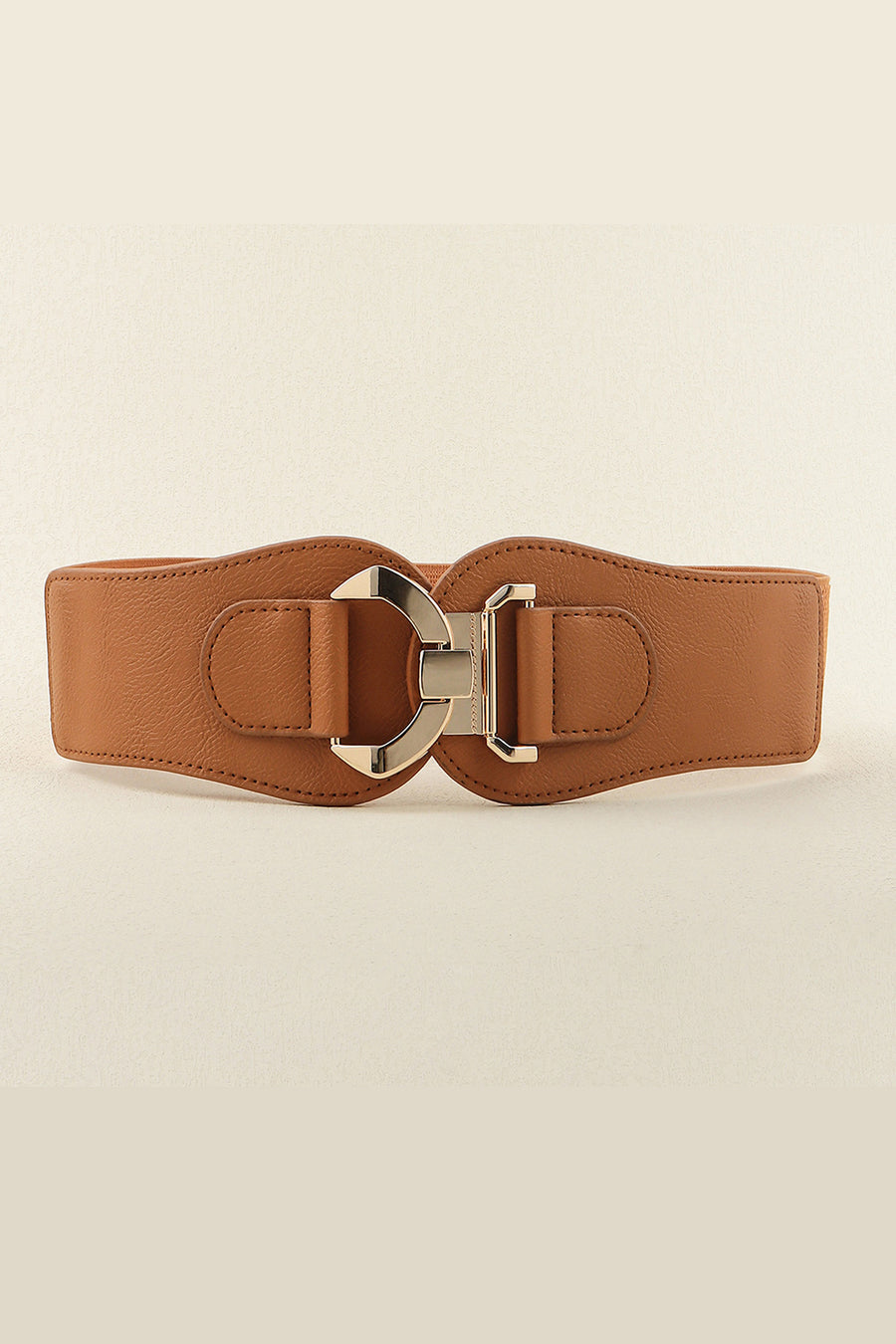 Alloy Buckle Elastic Belt - Jeans Junction Online 