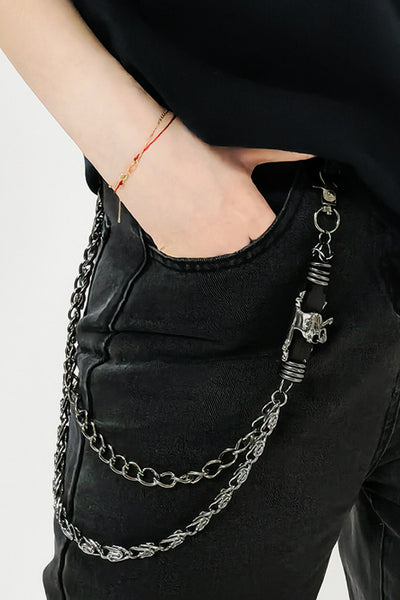 Double Layer Alloy Chain Belt - Jeans Junction Online