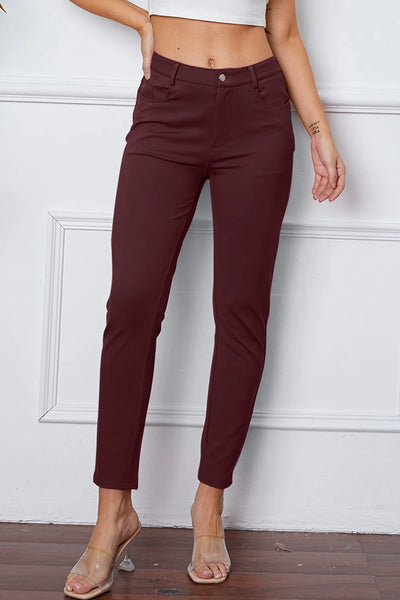 StretchyStitch Pants by Basic Bae - Jeans Junction Online