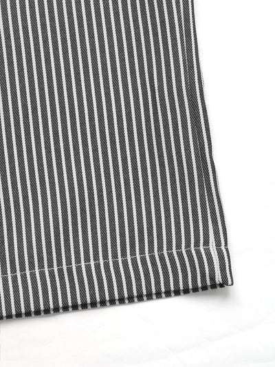 Striped Wide Leg Drawstring Pants - Jeans Junction Online