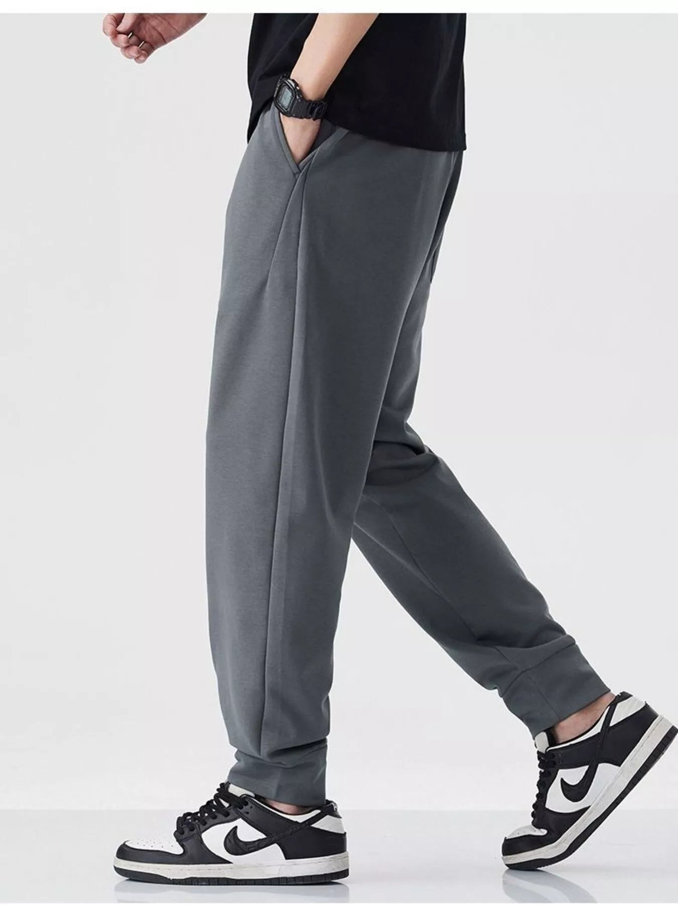 Men's Casual Drawstring Joggers - Jeans Junction Online