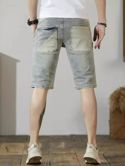 Men's Distressed Wash Denim Shorts - Jeans Junction Online