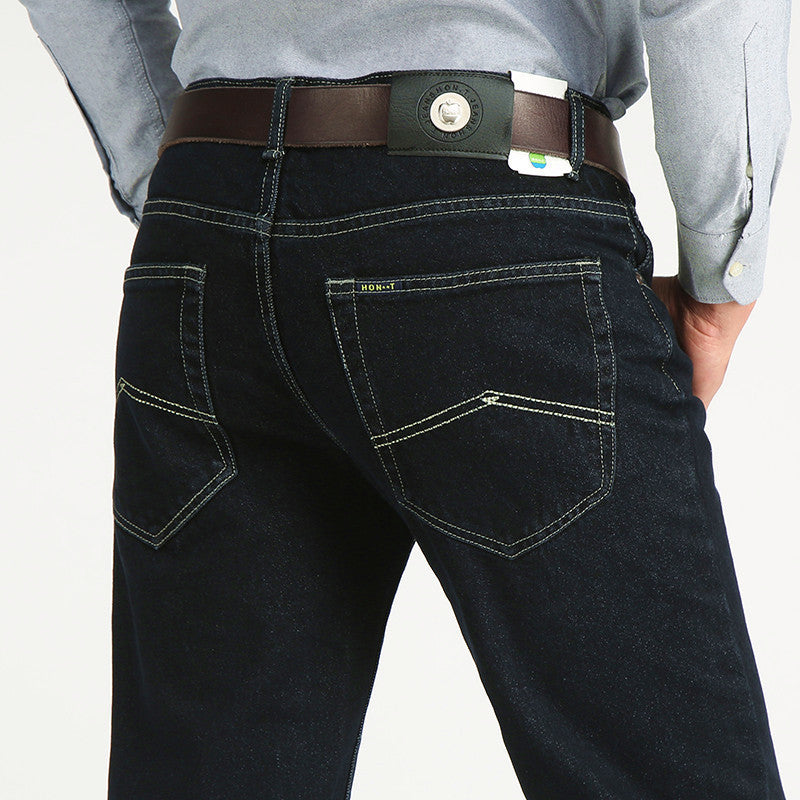 Men's Retro High-rise Loose Straight-leg Jeans - Jeans Junction Online