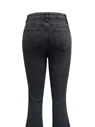 Flare Jeans with Pockets - Jeans Junction Online