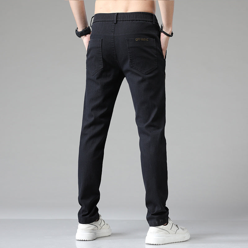 Men's Fashion Loose Straight Casual Jeans - Jeans Junction Online
