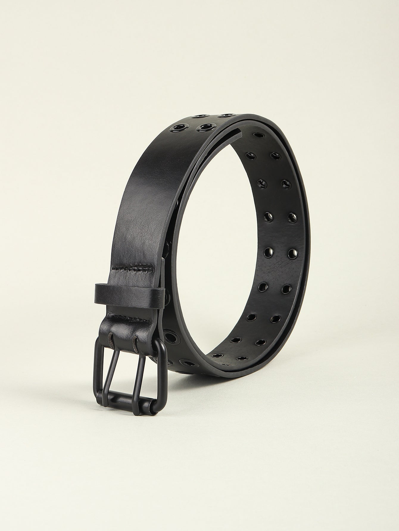 Grommet PU Leather Belt - Jeans Junction Online