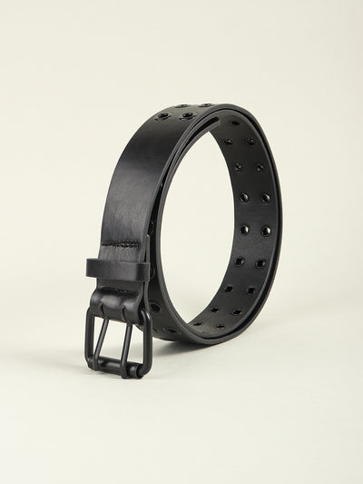 Grommet PU Leather Belt - Jeans Junction Online