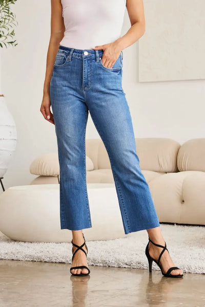 RFM Mini Mia Full Size Tummy Control High Waist Jeans - Jeans Junction Online