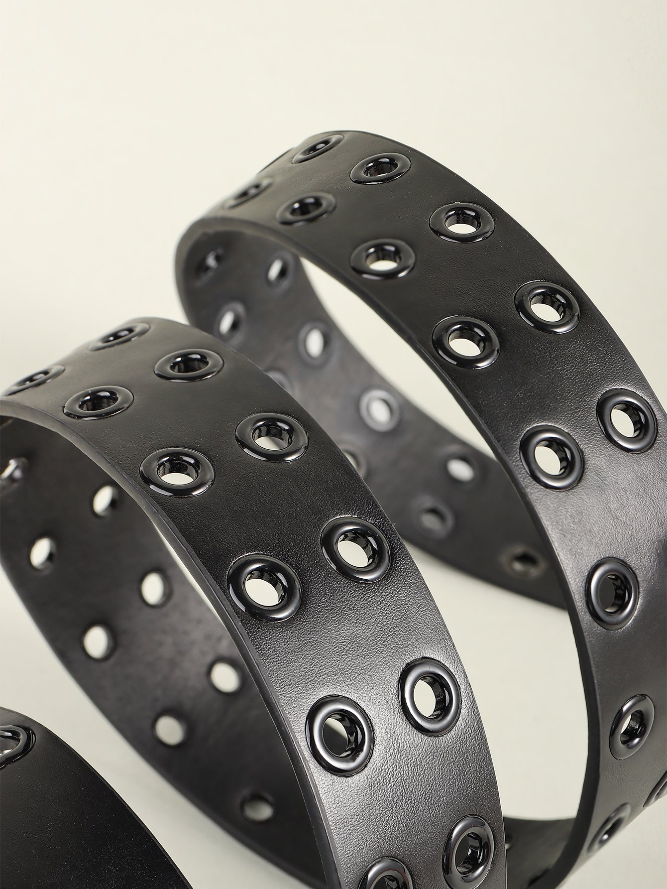 Grommet PU Leather Belt - Jeans Junction Online