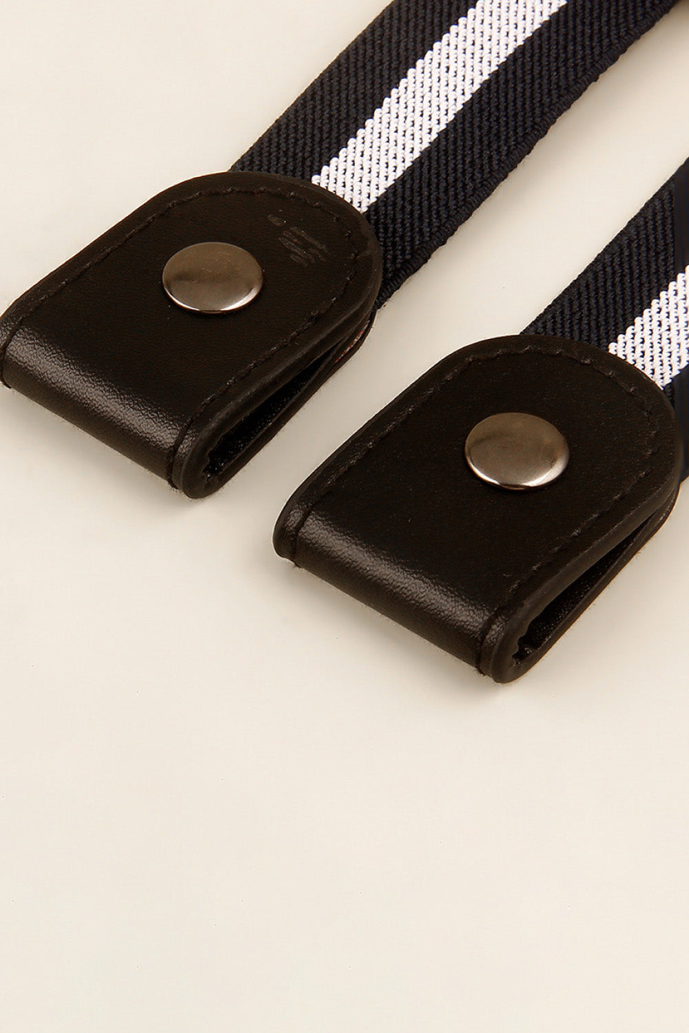 PU Elastic Snap Closure Belt - Jeans Junction Online