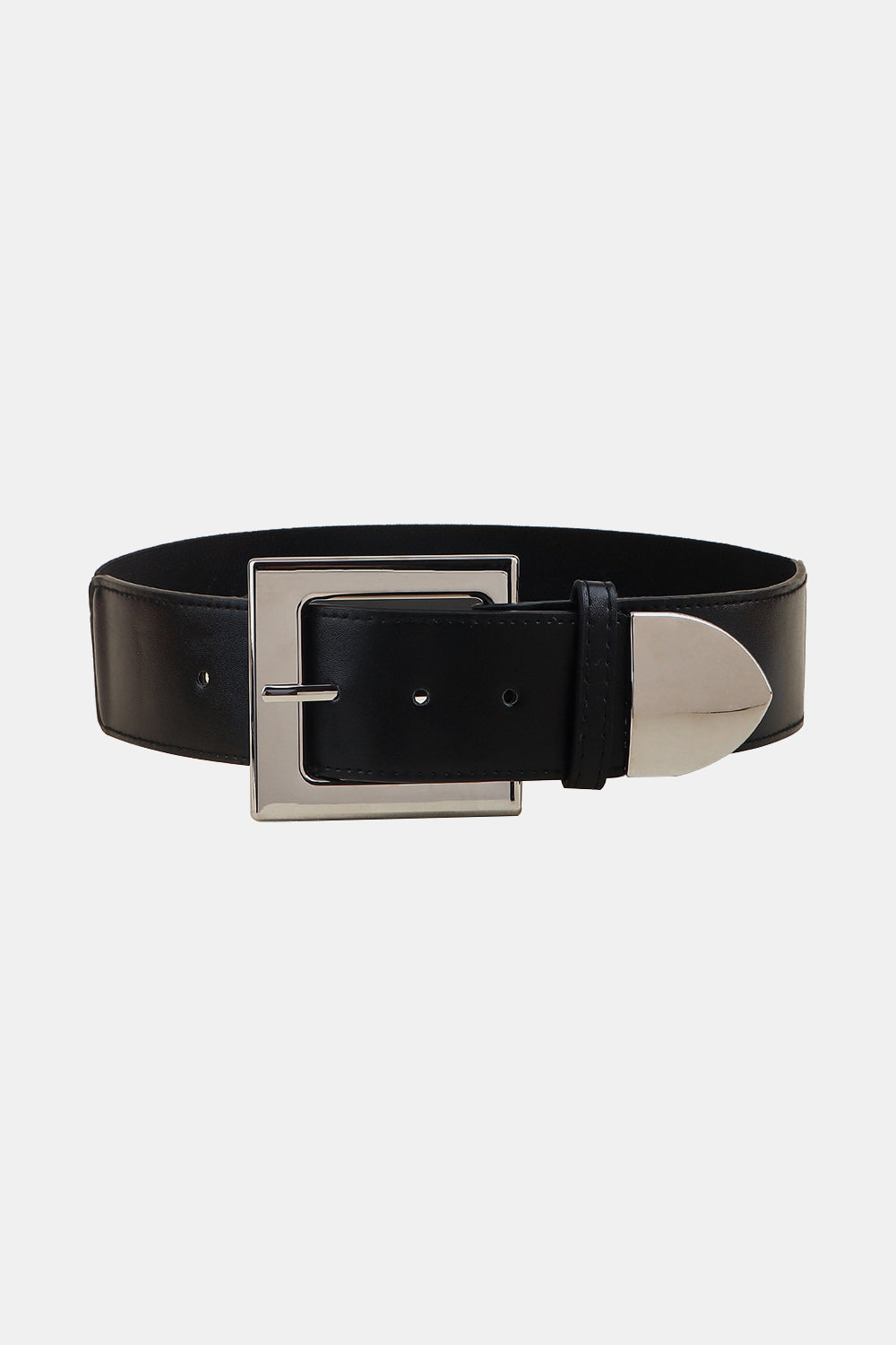 Zinc Alloy Buckle PU Leather Belt - Jeans Junction Online