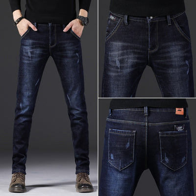 Men's New Slim Fit Stretch Casual Jeans - Jeans Junction Online