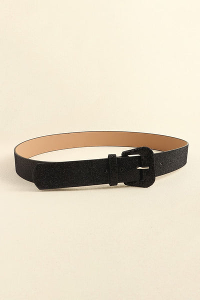 Glitter PU Leather Belt - Jeans Junction Online
