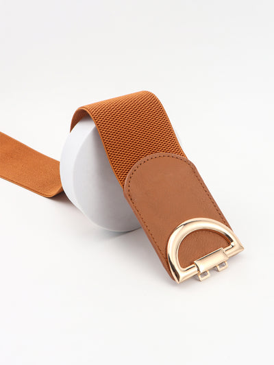 D Buckle Elastic Belt - Jeans Junction Online