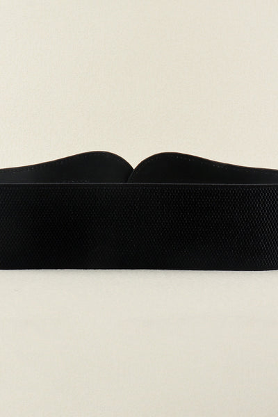 Alloy Buckle Elastic Belt - Jeans Junction Online