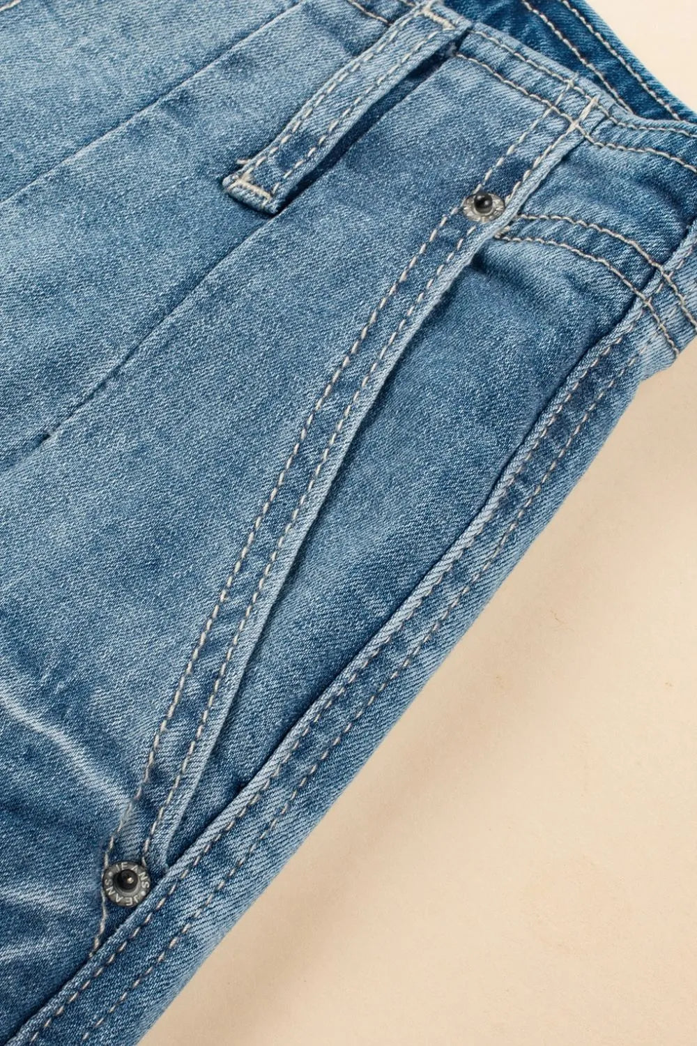 Button Fly High Waist Jeans - Jeans Junction Online