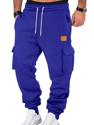 Men's Full Size Drawstring Cargo Jogger Pants Plus Size - Jeans Junction Online