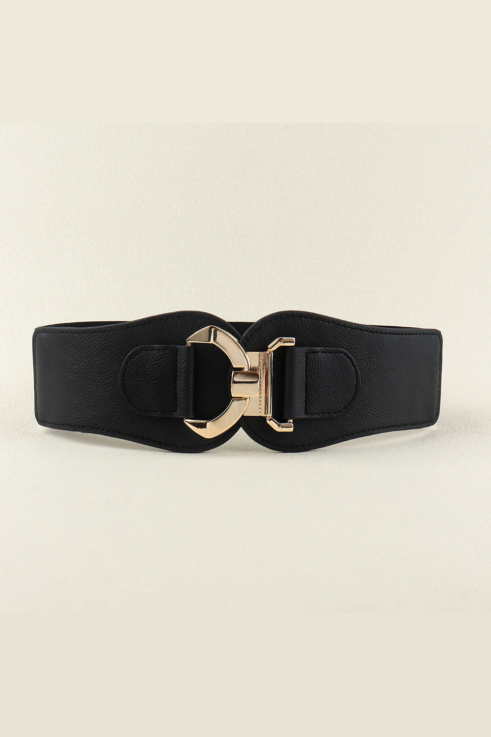 Alloy Buckle Elastic Belt - Jeans Junction Online