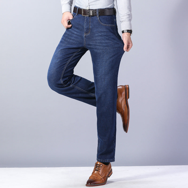 Thickened Plush Jeans Keep Men Warm In Winter - Jeans Junction Online 