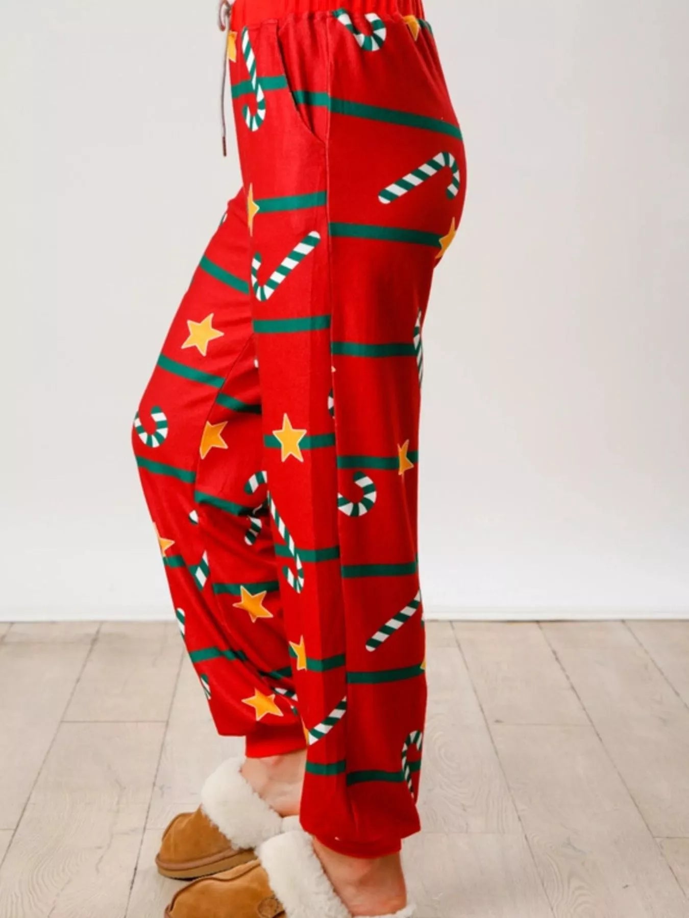 Christmas Long Sleeve Top and Pants Lounge Set - Jeans Junction Online