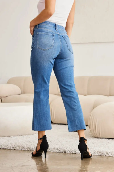 RFM Mini Mia Full Size Tummy Control High Waist Jeans - Jeans Junction Online